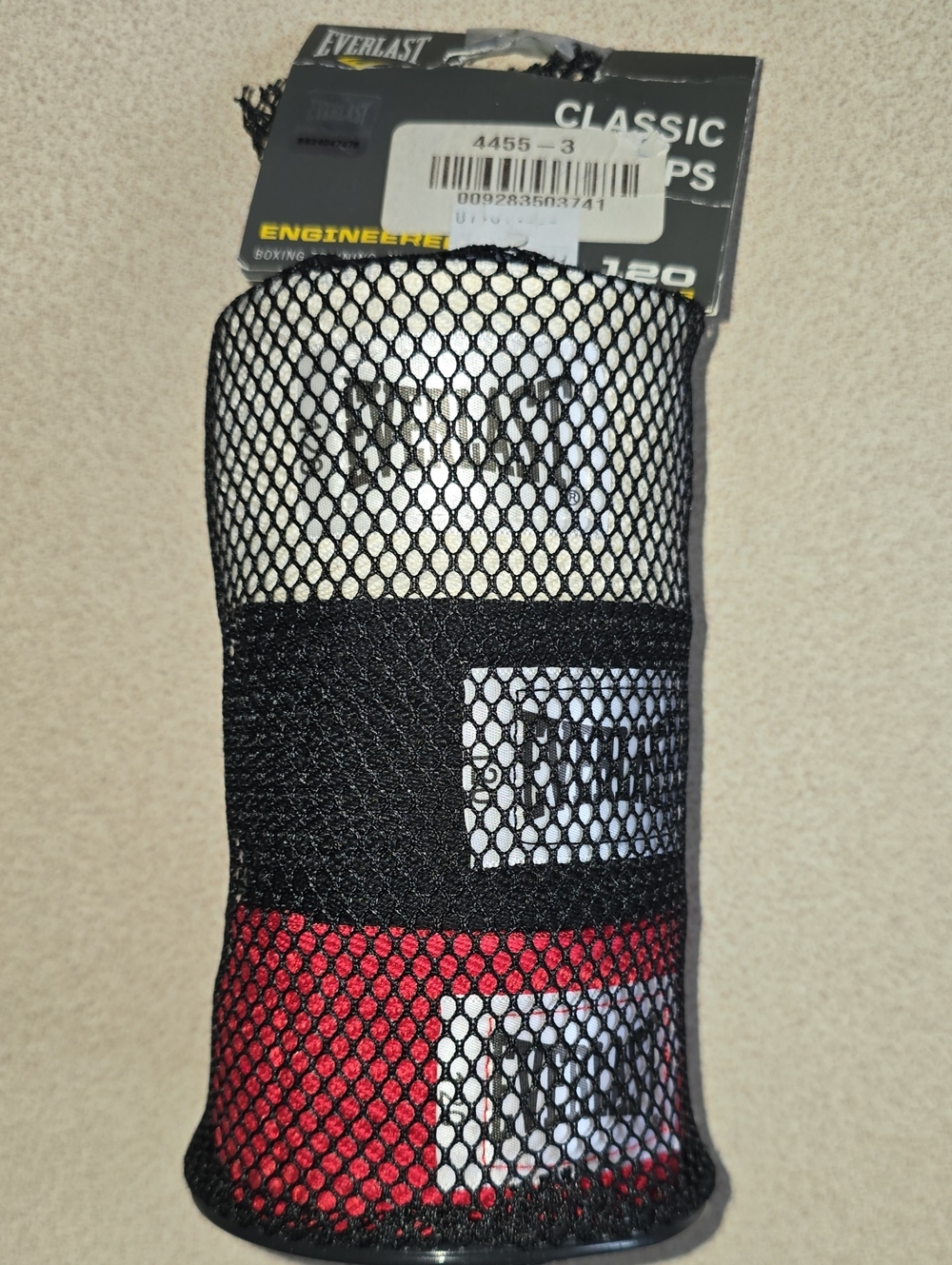 Everlast Boxing Hand Wraps in Black, Red, White